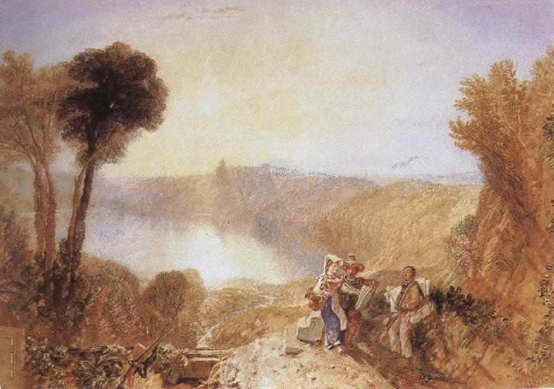 Joseph Mallord William Turner Lake Spain oil painting art